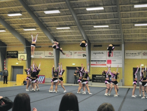 Imponerende smidighed og koordinationsevne