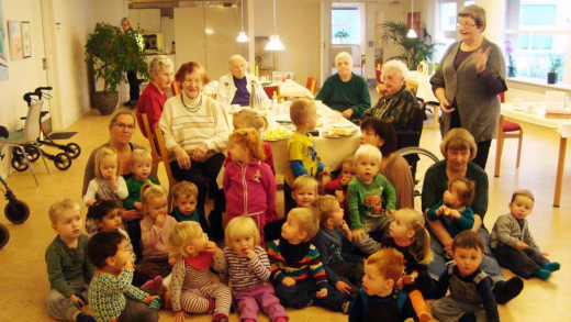 Børnesang på Søndervang