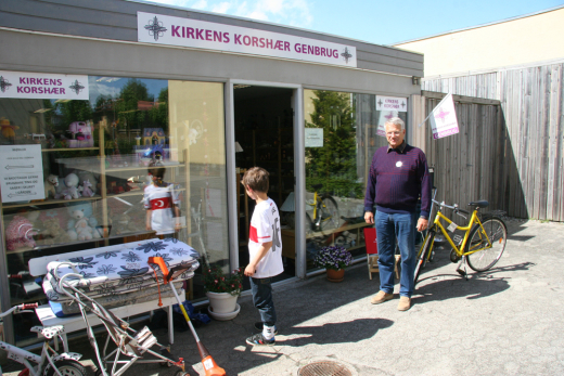 Genbrugsbutik åbner ved Klank-rundkørslen