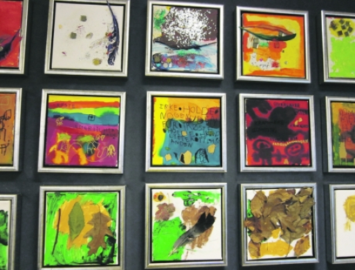 Børnekunst til fordel for  Danmarks Indsamling