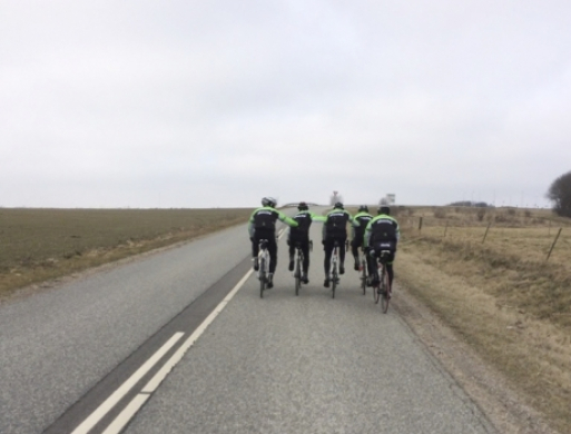 Arbejdskammerater på langtur