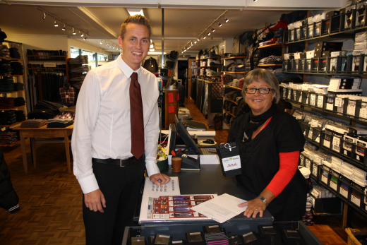 Butikkerne samler ind