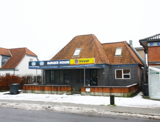 Burger House-bygning nedrives