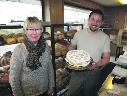 Svesketærten kommer fra Skovby Bageri
