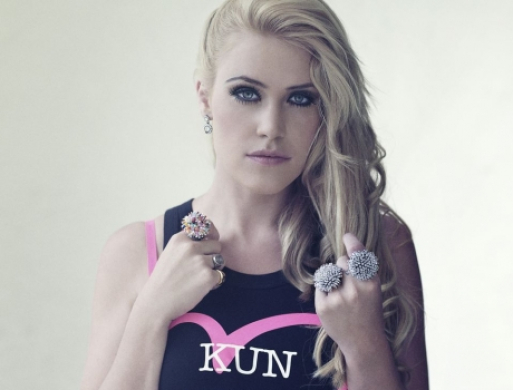 Anna David med venner gæster Galten Byfest