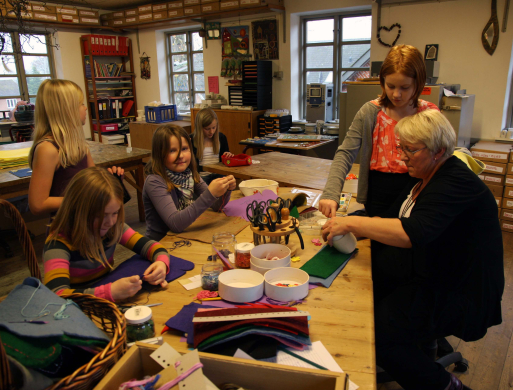 »Julegaverne laver vi selv«