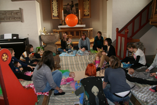 Babysalmesang i Galten