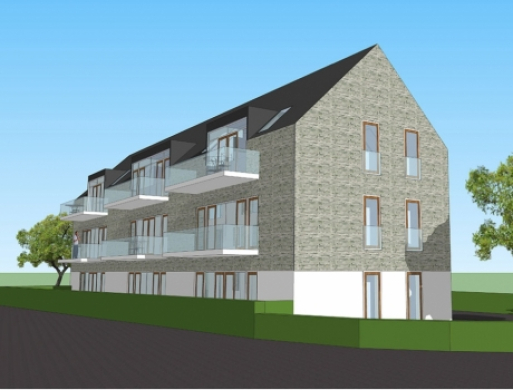 Nyt boligprojekt ved Torvet i Galten