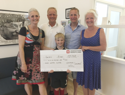 Galten 'galopperede' 129.358 kr. ind til Danske Hospitalsklovne