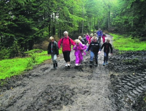 Gyvelhøjskolens motionsdag var helt i top