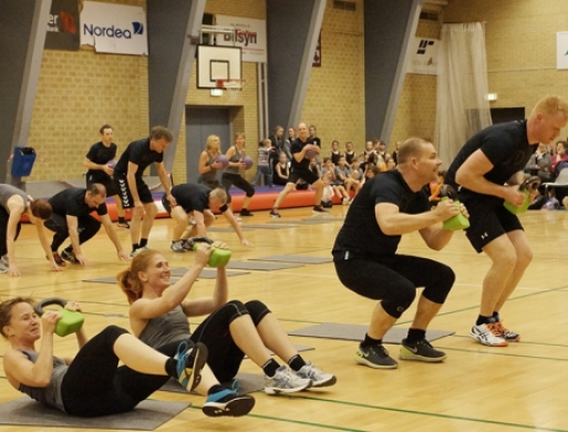 700 tilskuere til gymnastikopvisning