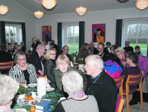 Nytårsfest med koncert og svesketærte