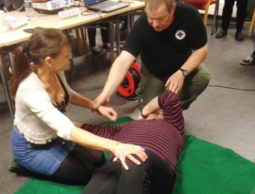 16 frivillige førstehjælpere står klar til at hjælpe lokalt