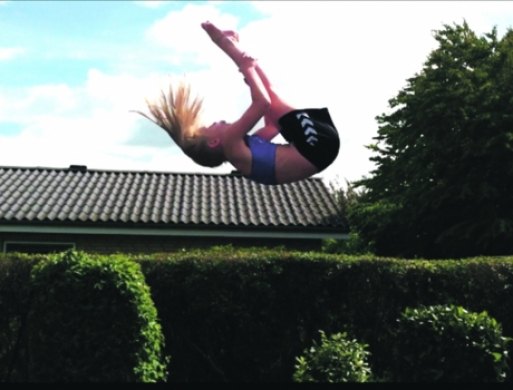 Laura fra Skovby udtaget til tumbling-landshold