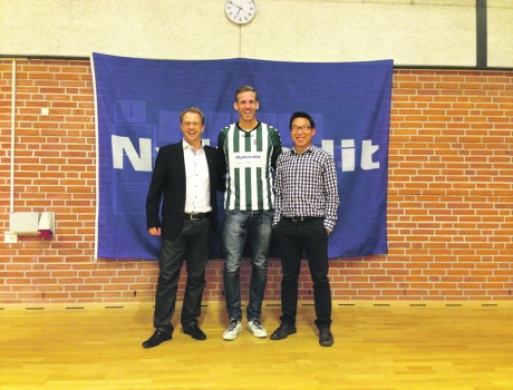 Søren Larsen besøgte Herskind Boldklub