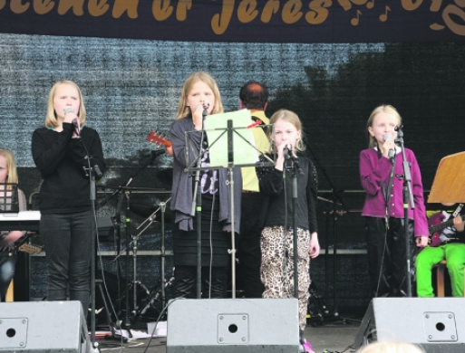 Unge talenter indtog scenen på Bytoften