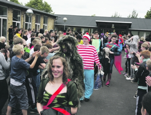 Sidste skoledag  på Gyvelhøjskolen