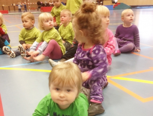 En hyggelig dag i Låsby-hallen