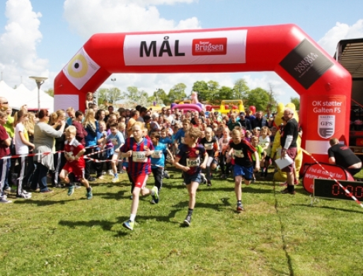 Massiv opbakning til Galten Løbet
