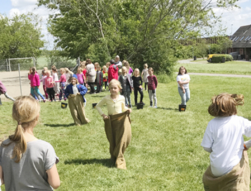 Herlig OL-dag hos Skråvejens SFO