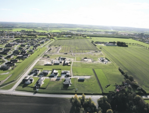 Heftig aktivitet i Skovby Nygaard-udstykning