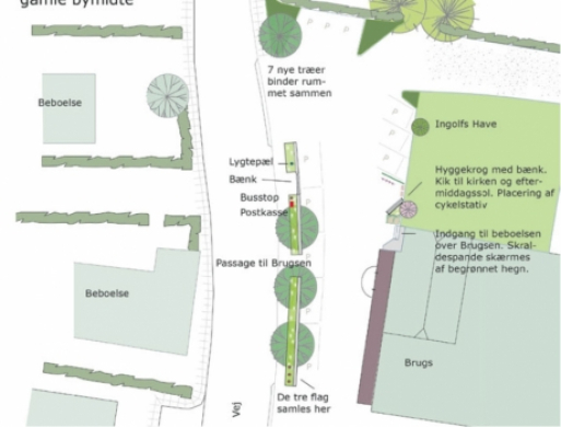 Stjærs bymidte skal forskønnes