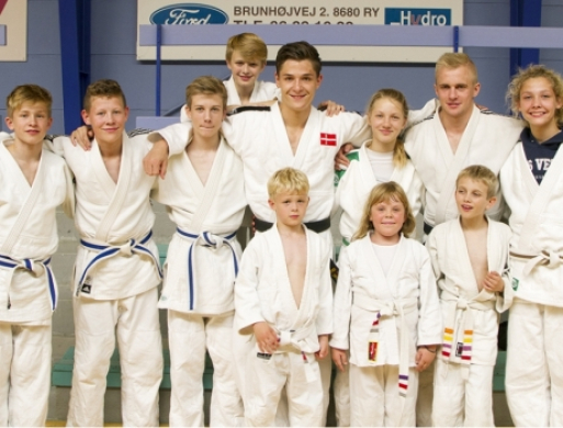 SSIF Judo på medaljerov i Ry
