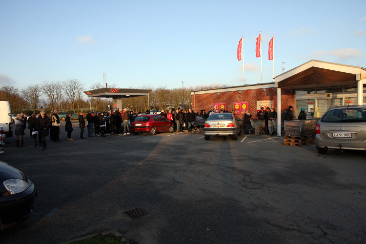 Tøm butikken-udsalg hos SuperBrugsen Skovby