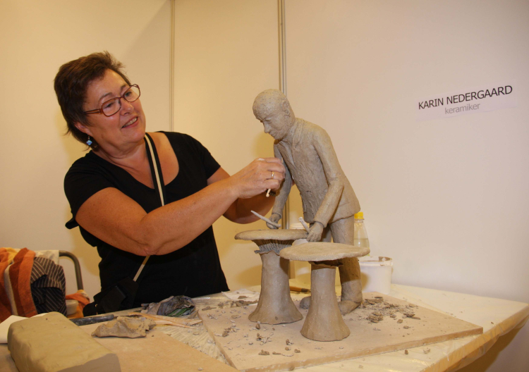 Kunstmesse i Galten-hallen