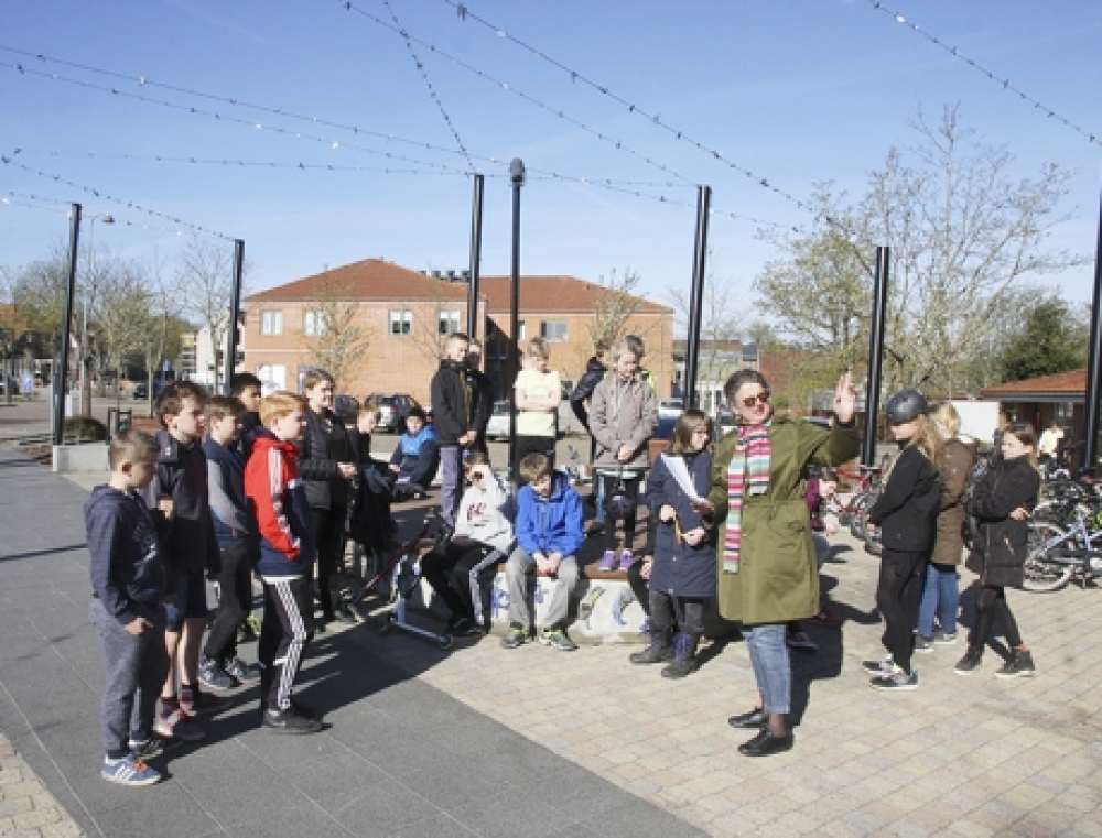 Kunstprojekt skudt i gang