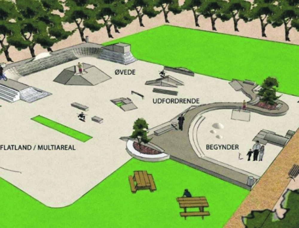 Budgetforlig 2014: To mio. kr. til skaterbane på Bytoften