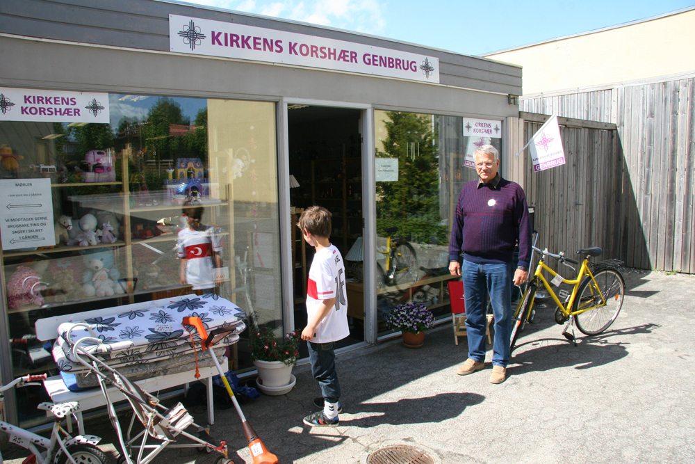 Genbrugsbutik åbner ved Klank-rundkørslen