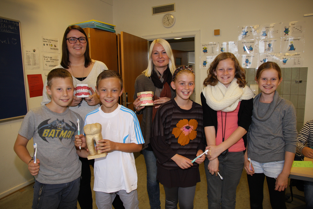 »Tænk på tænderne«