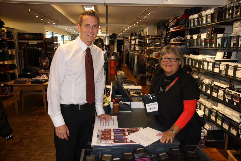 Butikkerne samler ind