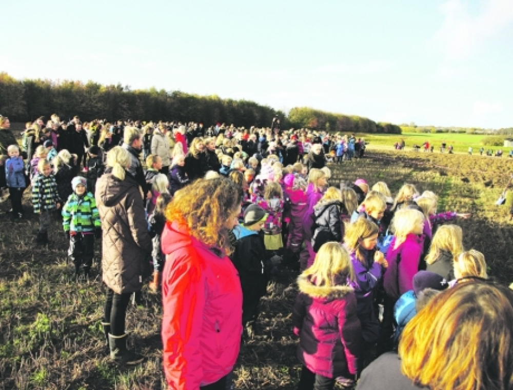 Skovby har - ved fælles hjælp - fået sin skov