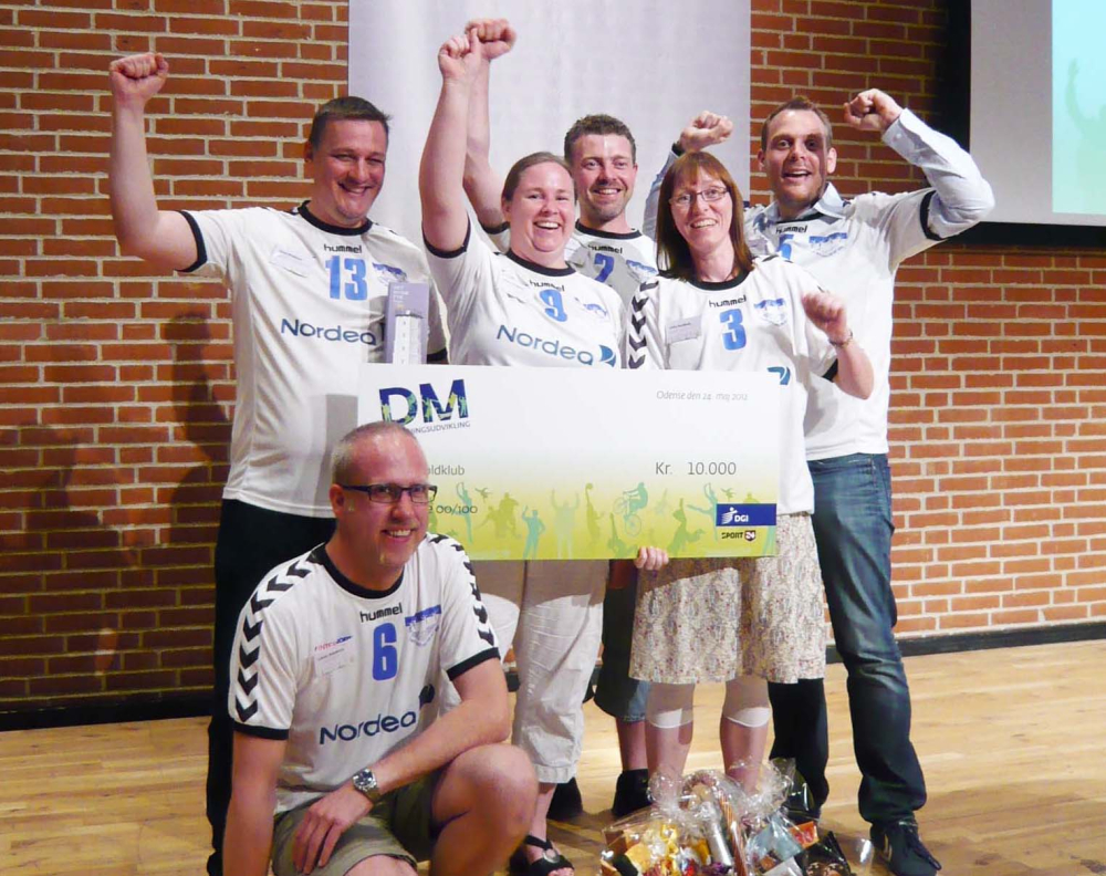 Låsby Boldklub vandt  DM i foreningsudvikling