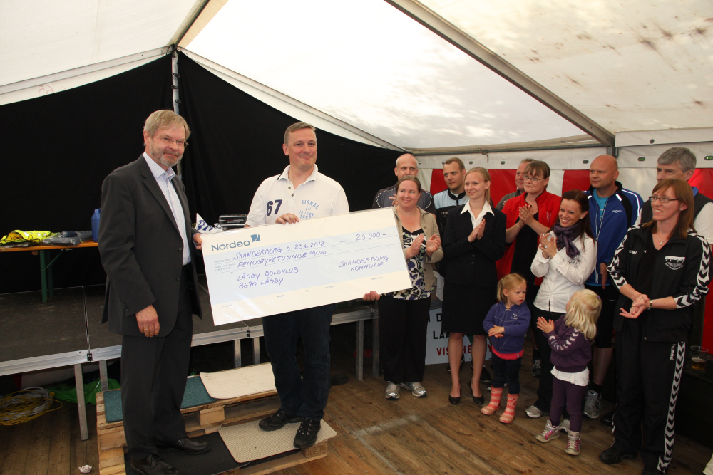 Fyrtårnspris til Låsby Boldklub