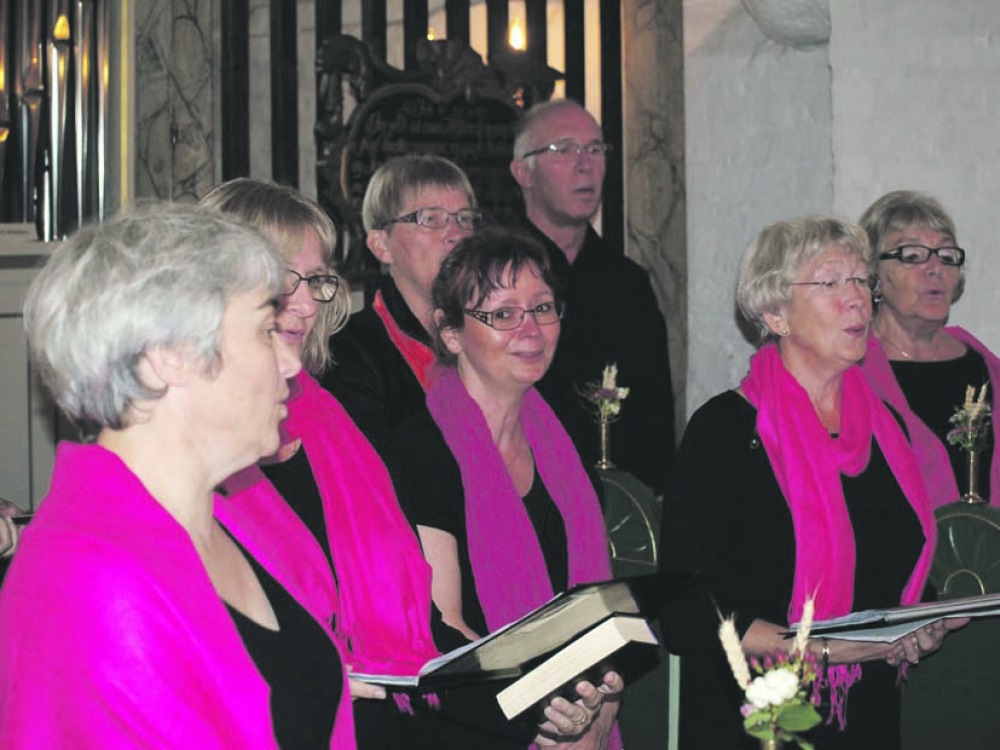 Skovby Koret giver  koncert på Galten Bibliotek