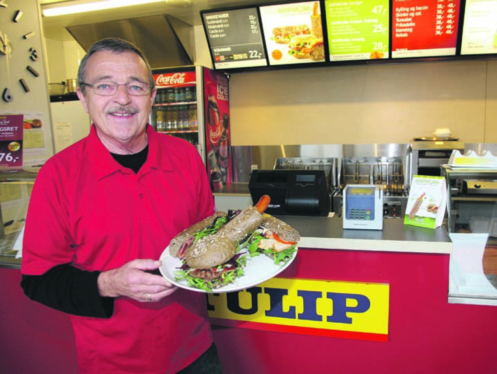 »En nøglehulsmærket pølse, tak«