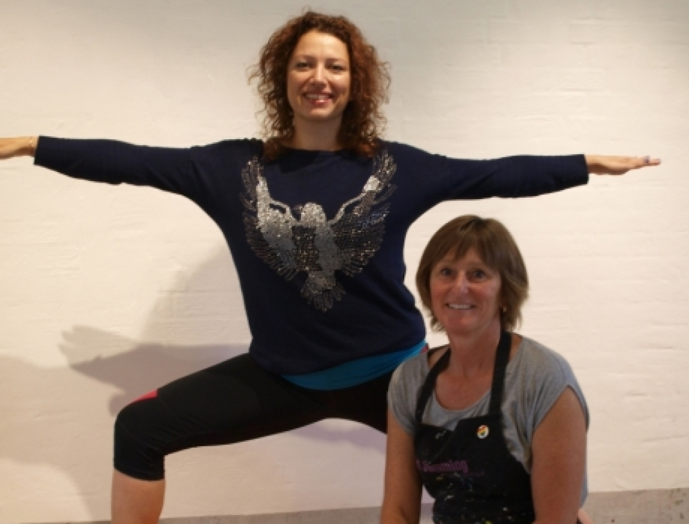 Ny kombination i Stjær: Kunst og yoga
