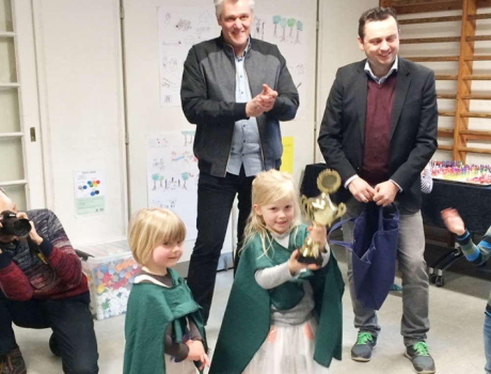 Børnehaver dystede i bæredygtighed