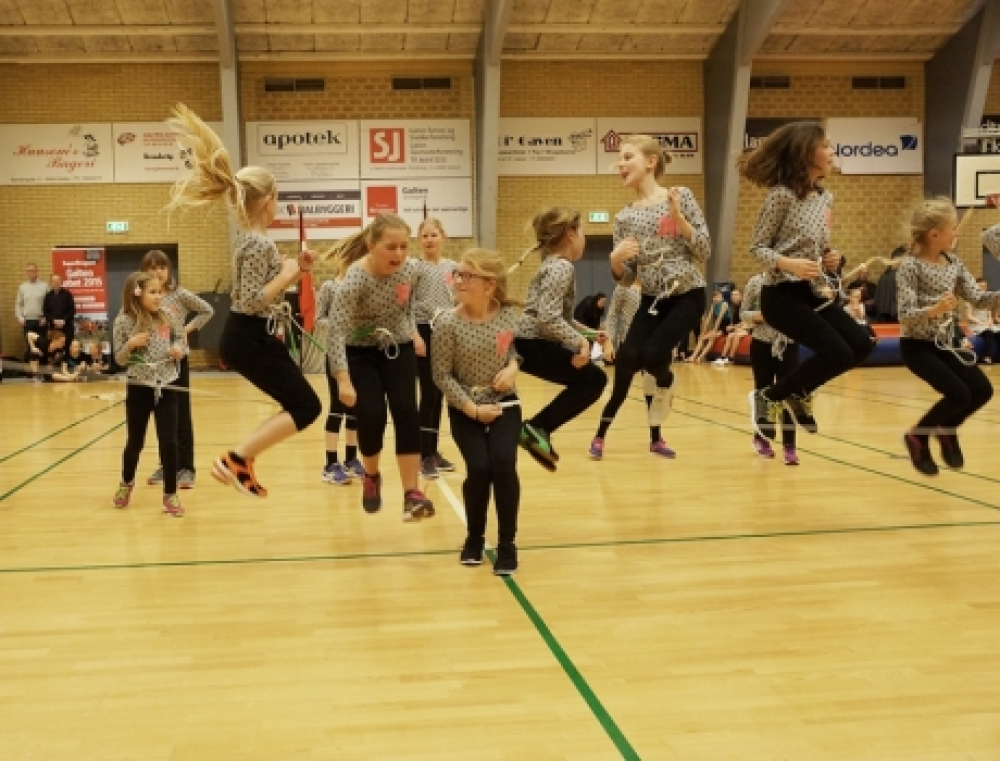 Årets store gymnastik-finale i Galten