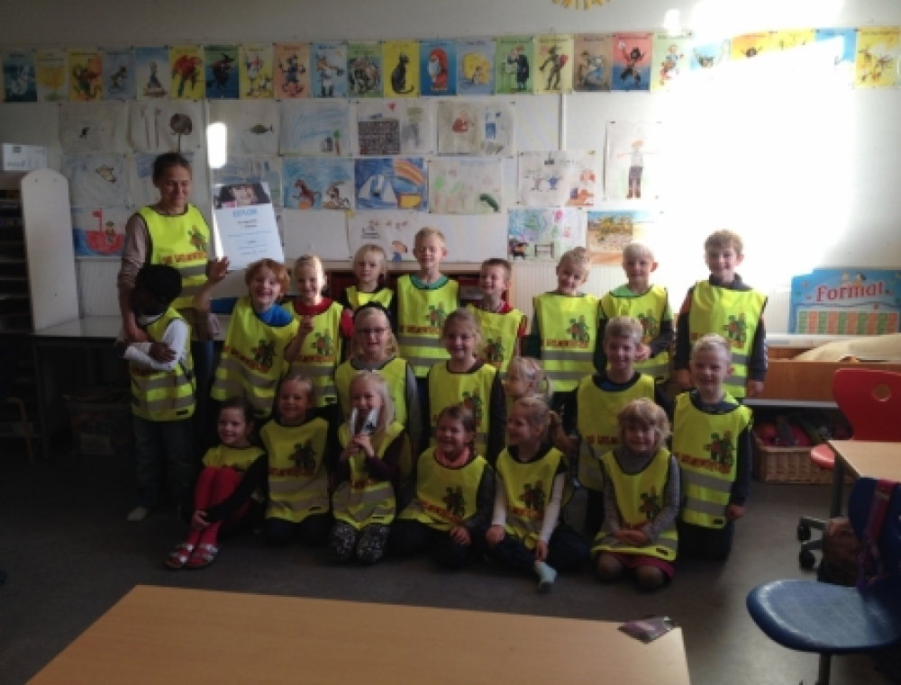 0.a. på Låsby Skole vinder konkurrence om sikker trafik