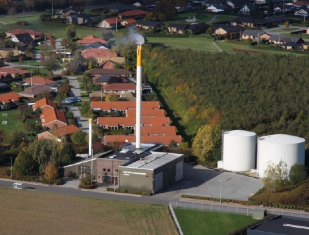 Galten Varmeværk benyttede drone i jagt på utætheder