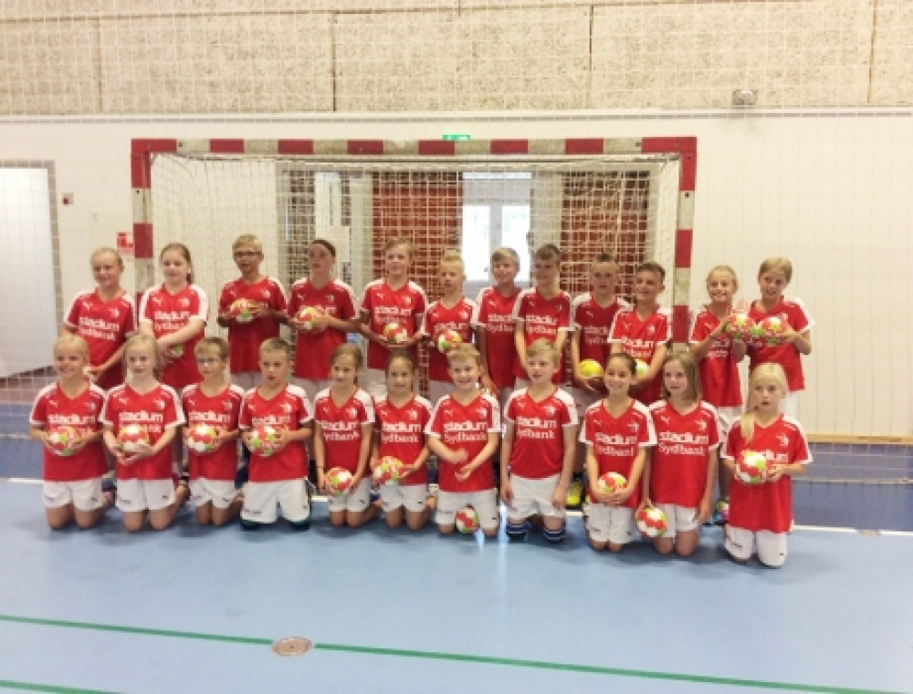 Stor tilslutning til Stjærs håndboldskoler