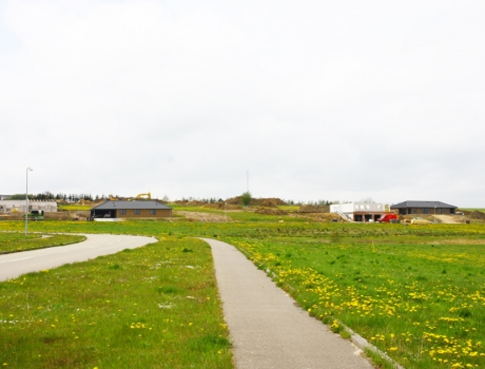 Kun fem ledige grunde i Svaneparkens 2. etape