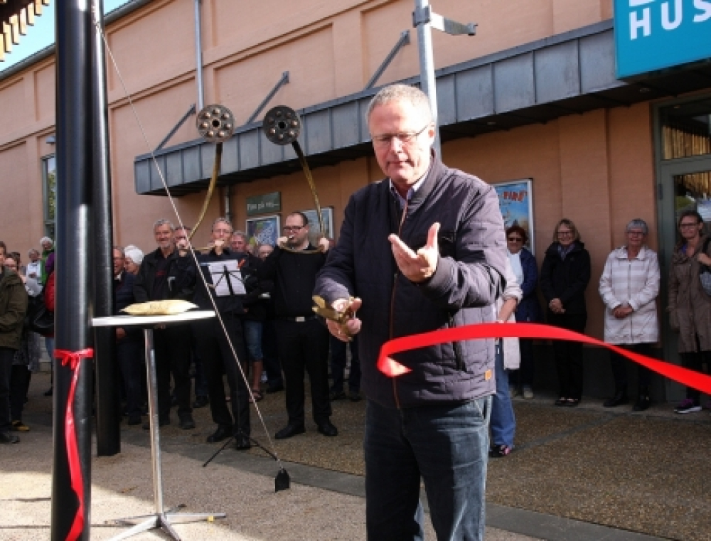 Festlig indvielse af Galtens torveområde