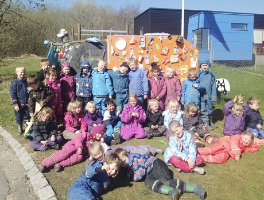 Låsby-børn har lært om skrald