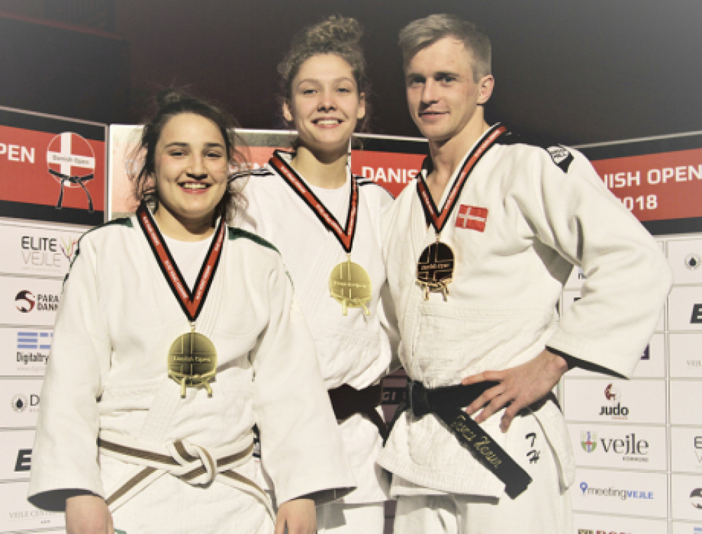 Dobbelt guld til SSIF ved Danish Open i judo