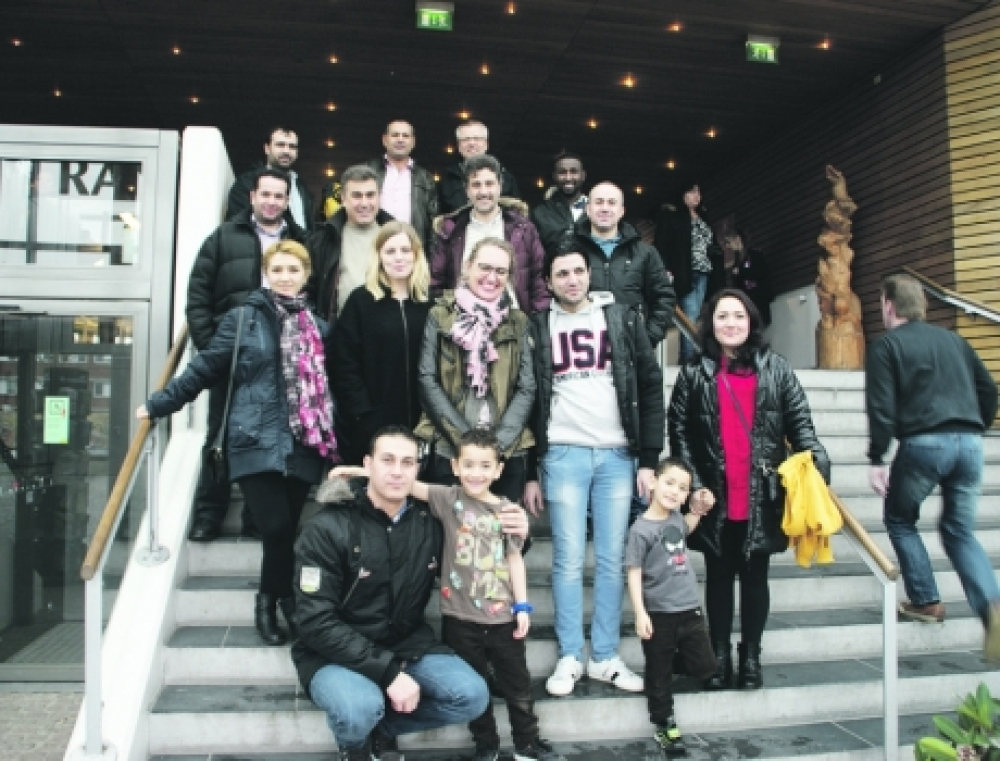 Flygtninge besøgte regnskoven